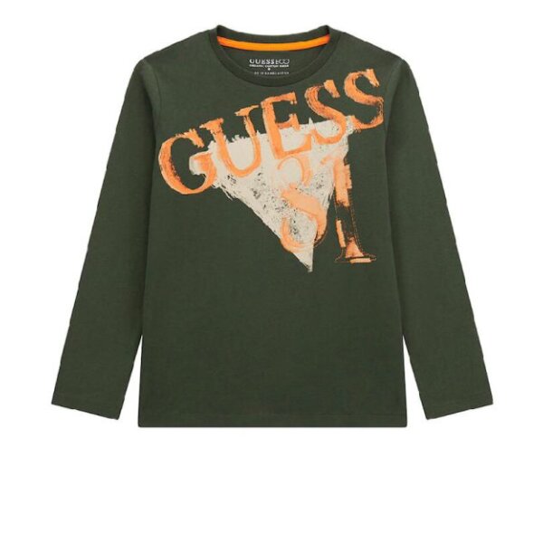 L4BI03I3Z141-600x625 Παιδική Μπλούζα  για Αγόρι  Guess L4BI03I3Z14-G8DQ - Image 1