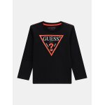 Παιδική Μπλούζα Μακρυμάνικη Μαύρη Guess N84I24K8HM0-JBLK