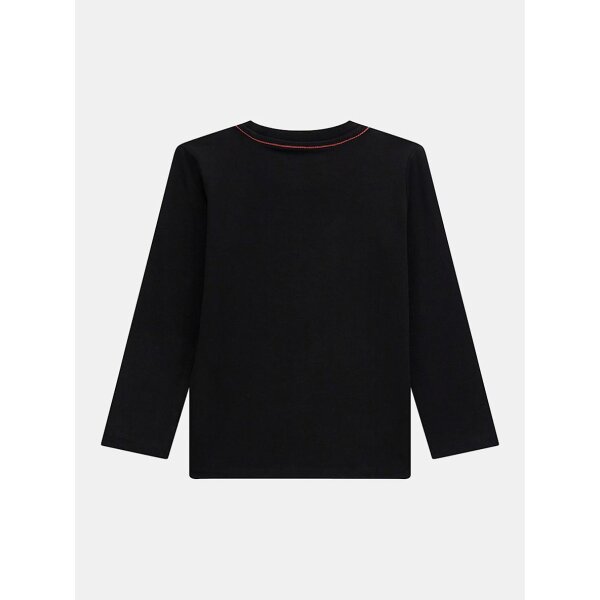 N84I24K8HM0-JBLK-ALT1 Παιδική Μπλούζα Μακρυμάνικη Μαύρη Guess N84I24K8HM0-JBLK - Image 2