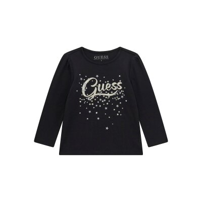 Παιδική Μπλούζα Μακρυμάνικη για Κορίτσι Guess K4BI02J1314-JBLK