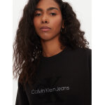 Γυναικεία Φούτερ Calvin Klein Chenille J20J224652 Μαύρο Regular Fit - Image 4