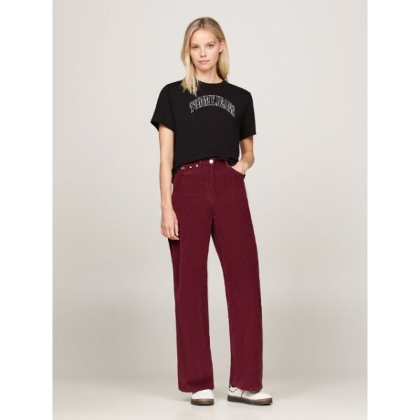 Γυναικεία Μπλούζα TOMMY JEANS BADGE BOXY FIT T-SHIRT WOMEN DW0DW19717-BDS - Image 5