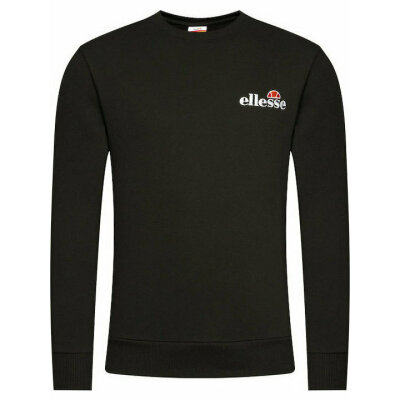 Ανδρικο φούτερ λαιμόκοψή ellesse SHS08784 μαύρο