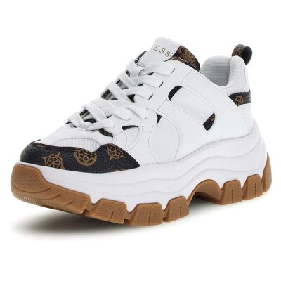Γυναικεία Sneakers GUESS FLFBRAFAL12-WHIBR Λευκό