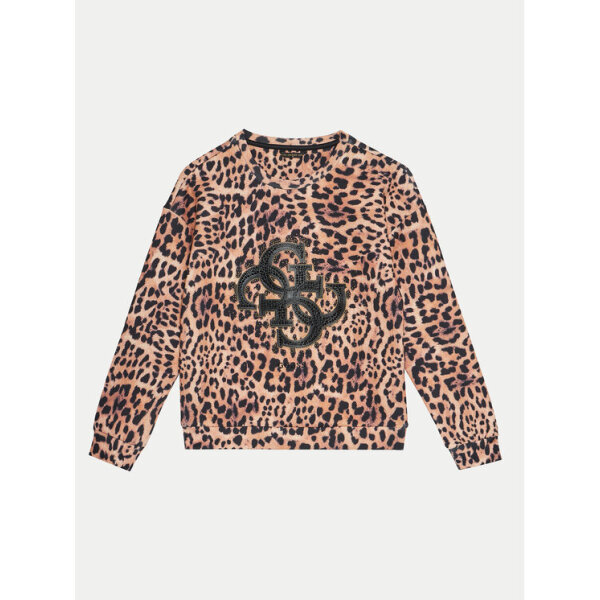 guess-mplouza-j4bq07-kazq2-egkhromo-regular-fit-0000304228865 Παιδική Μπλούζα με animal print για Κορίτσι GUESS  J4BQ07KAZQ2-P340 - Image 1