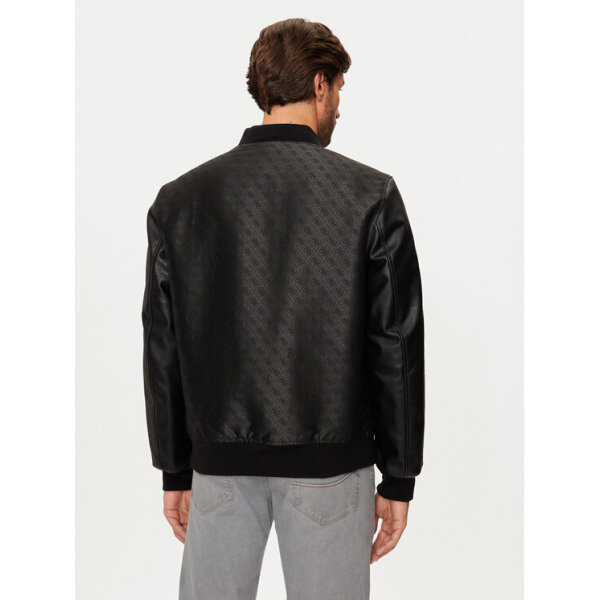 guess-mpomper-mpouphan-m4bl3g-wfir2-mauro-regular-fit-0000304233623 (1) Ανδρική μπουφάν δερματίνη GUESS M4BL3G WFIR2 μαύρο - Image 4