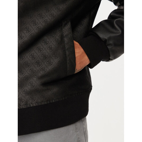 guess-mpomper-mpouphan-m4bl3g-wfir2-mauro-regular-fit-0000304233623 (3) Ανδρική μπουφάν δερματίνη GUESS M4BL3G WFIR2 μαύρο - Image 2