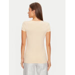 Γυναικείο T-Shirt W4BI41 KA0Q1 Μπεζ Regular Fit GUESS - Image 3
