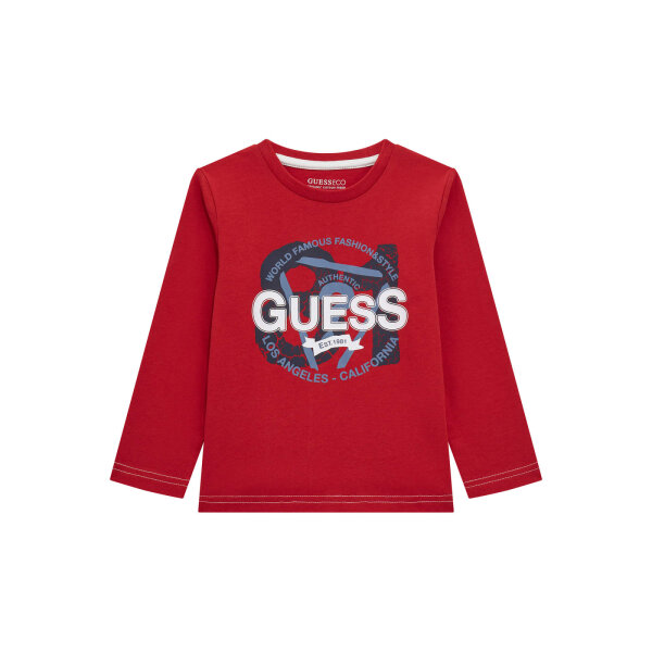 lAFlg0IwBQSFBSFPN4BI03_I3Z14_G532_1 Παιδική Μπλούζα Μακρυμάνικη Guess N4BI03I3Z14-G532  Regular Fit - Image 1