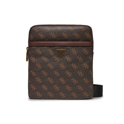 Ανδρικό τσαντάκι GUESS HMEVZLP2223-BNH καφέ