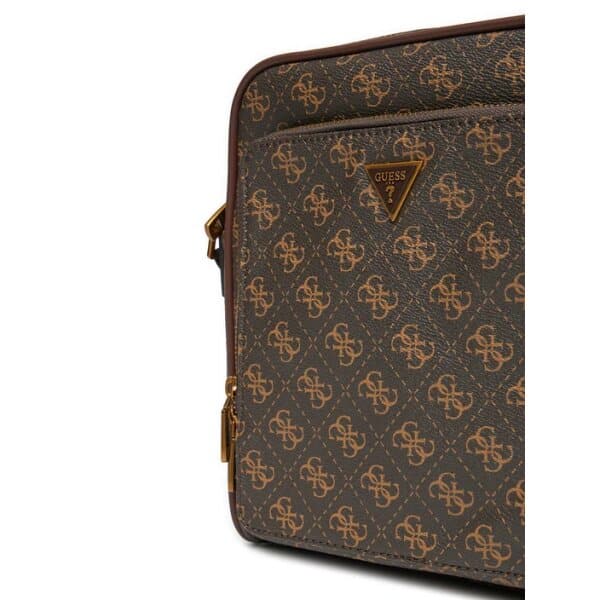 Ανδρικό τσαντάκι GUESS HMMILOP4260 καφέ - Image 4