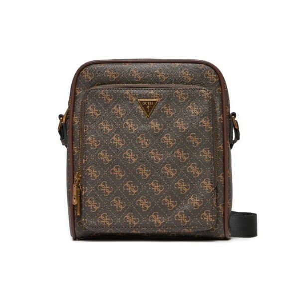 Ανδρικό τσαντάκι GUESS HMMILOP4260 καφέ - Image 1