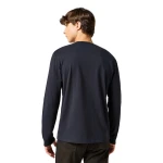 Ανδρική μπλούζα μακρύ μανίκι Wragler 112357361 μαύρο - Image 2