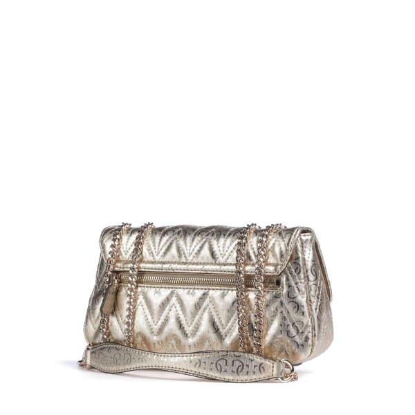 04059cbe6edd2676bdd43b21f53b992c83e64bcf_190231875222_G02_ecommerce Γυναικεία Μίνι τσάντα ώμου Adelard Shoulder bag synthetic gold Guess HWGM9502210-GOL - Image 3