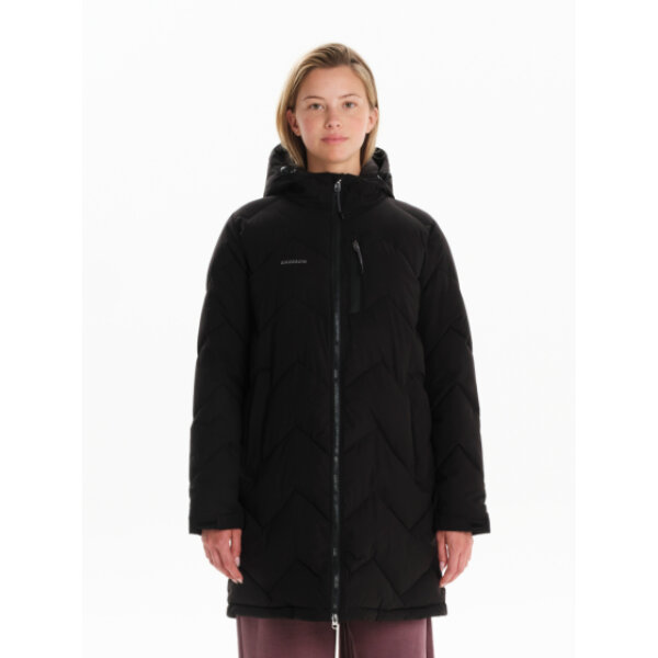 242.EW10.44-BLACK_1 Γυναικείο Μακρύ Μπουφάν  EMERSON 242.EW10.44-BLACK - Image 1