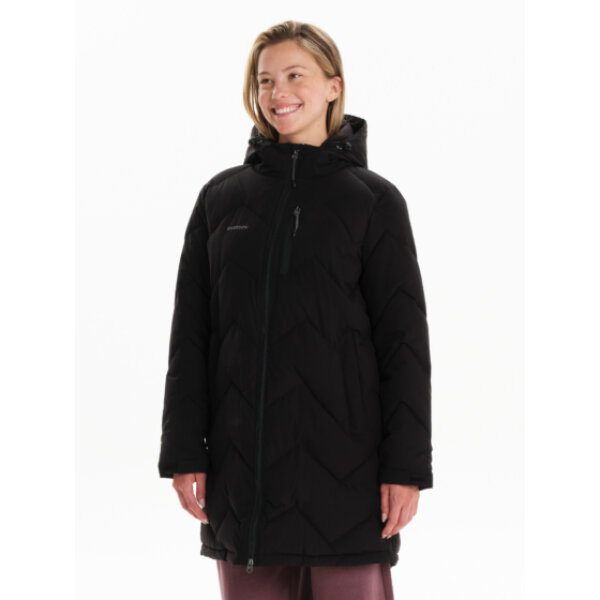 242.EW10.44-BLACK_2 Γυναικείο Μακρύ Μπουφάν  EMERSON 242.EW10.44-BLACK - Image 2