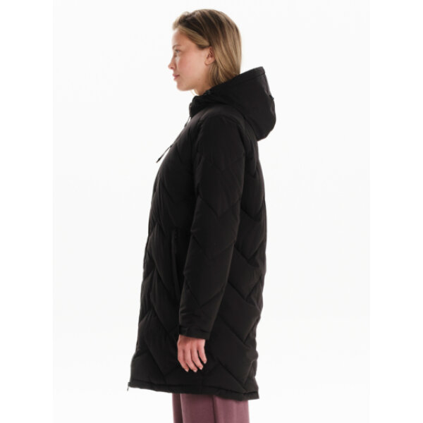 242.EW10.44-BLACK_5 Γυναικείο Μακρύ Μπουφάν  EMERSON 242.EW10.44-BLACK - Image 5