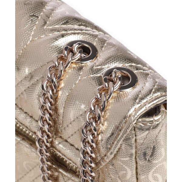 8244a8d8eb8edd5bdf84a1ca2edab4c0a2e57258_190231875222_G03_ecommerce Γυναικεία Μίνι τσάντα ώμου Adelard Shoulder bag synthetic gold Guess HWGM9502210-GOL - Image 4