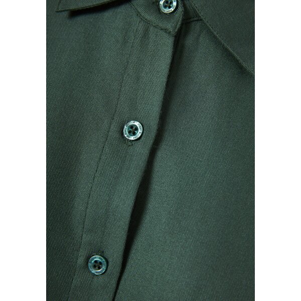 FBL010-100-05_DK_GREEN_7 Γυναικείο πουκάμισο από βισκόζη FUNKY BUDDHA FBL010-100-05 - Image 6