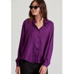Γυναικείο πουκάμισο από βισκόζη FUNKY BUDDHA FBL010-100-05-PURPLE