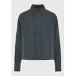 Γυναικείο πουκάμισο Loose fit lyocell cropped BUDDHA FBL010-102-05-ANTHRACITE - Image 3