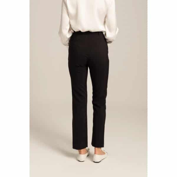 Γυναικείο Ψηλόμεσο παντελόνι σε ίσια γραμμή CLAUDY Mind Matter MML24-02-03-005-BLACK - Image 5