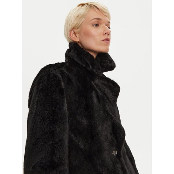 guess-gouna-filomena-w4bl04-wgho0-mauro-regular-fit-0000304255502 (3) Γυναικεία Γούνα Filomena W4BL04WGHO0 Μαύρο Regular Fit Guess - Image 4