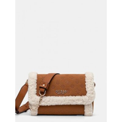 Γυναικεία Τσάντα Ώμου cognac GUESS HWPG9497200-COG Flap