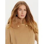 Γυναικείο Παλτό Amelia GUESS W4BL46 WGKI2 ΜΠΕΖ Regular Fit - Image 4