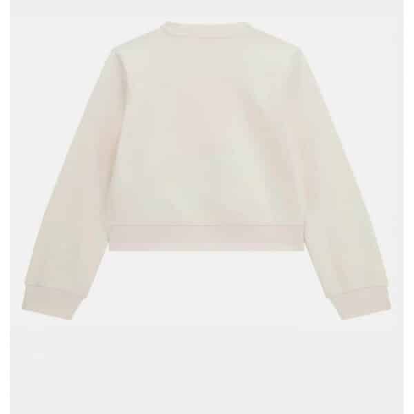 Παιδική Μπλούζα με strass Guess φούτερ J4YQ22KA6R3 off white - Image 3