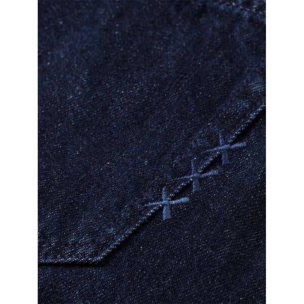 Ανδρικό παντελόνι τζιν straight cropped scotch & soda 178942 σκούρο μπλε - Image 3