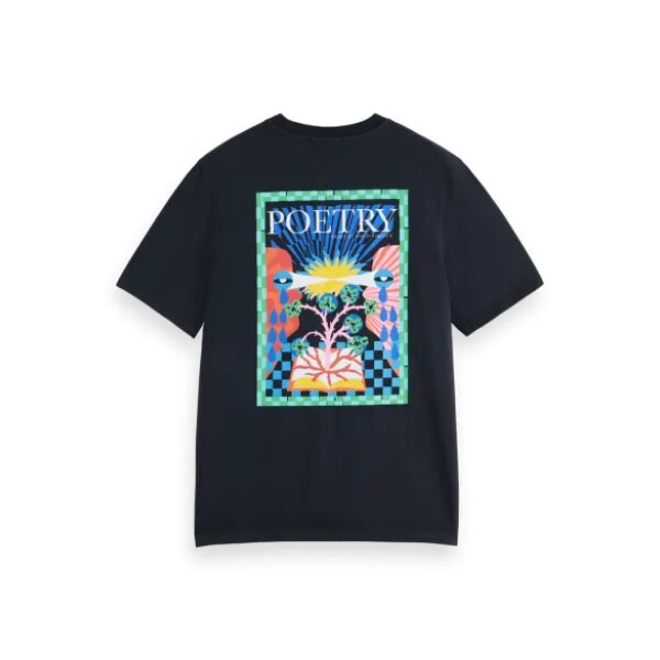 Ανδρική μπλούζα scotch & soda 178785 μπλε - Image 2