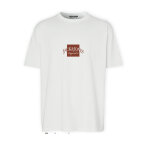 Ανδρική μπλούζα κοντό μανίκι JACK&JONES 1277888 λευκό