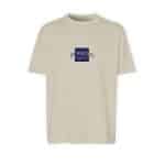 Ανδρική μπλούζα κοντό μανίκι JACK&JONES 1277888 λευκό-μπλε