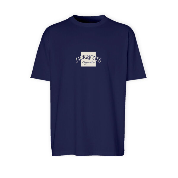 JACK&JONES_Springsummer_4764818_12277888 Ανδρική μπλούζα κοντό μανίκι JACK&JONES 1277888 μωβ - Image 1