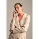 Γυναικείο Παλτό σταυρωτό με ζώνη VARSITY Mind Matter MML24-02-06-017 - Image 6