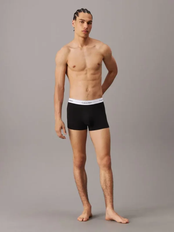 Ανδρικά Εσώρουχα CALVIN KLEIN NB3963A TRUNK 3PK Μαύρο S/S25 - Image 4