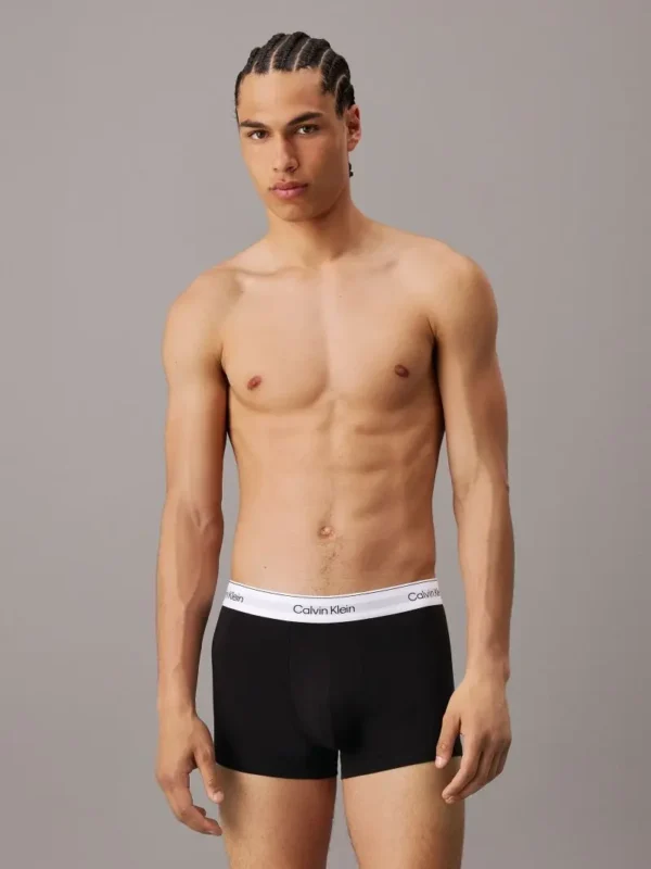 Ανδρικά Εσώρουχα CALVIN KLEIN NB3963A TRUNK 3PK Μαύρο S/S25 - Image 5