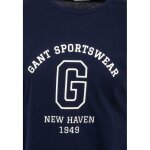 Ανδρική Μπλούζα GANT GRAPHIC SS 2003310 Μπλε - Image 2