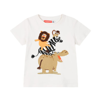 ΠΑΙΔΙΚΗ ΜΠΛΟΥΖΑ SAFARI ΛΕΥΚΟ ΑΓΟΡΙ ENERGIERS 12-225146-5