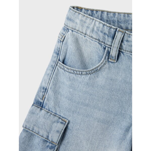 13237173_4634489_detail ΠΑΙΔΙΚΟ ΤΖΙΝ ΦΑΡΔΥ ΜΕ  ΤΣΕΠΕΣ ΚΟΡΙΤΣΙ NAME IT NKFBELLA WIDE CARGO JEANS 13237173 - Image 3