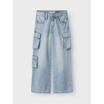 ΠΑΙΔΙΚΟ ΤΖΙΝ ΦΑΡΔΥ ΜΕ ΤΣΕΠΕΣ ΚΟΡΙΤΣΙ NAME IT NKFBELLA WIDE CARGO JEANS 13237173 - Image 5