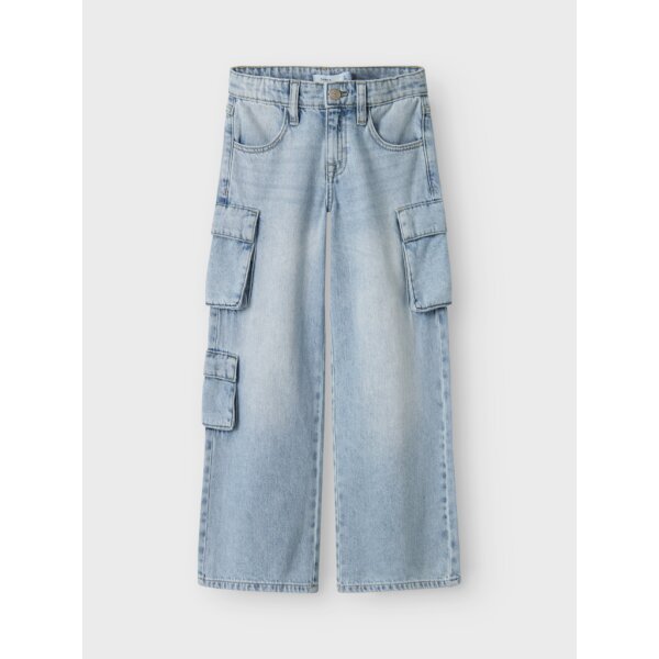 13237173_4634489_front_1 ΠΑΙΔΙΚΟ ΤΖΙΝ ΦΑΡΔΥ ΜΕ  ΤΣΕΠΕΣ ΚΟΡΙΤΣΙ NAME IT NKFBELLA WIDE CARGO JEANS 13237173 - Image 5