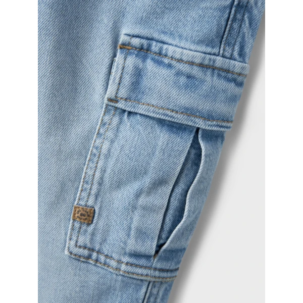 ΠΑΙΔΙΚΟ ΤΖΙΝ  NAME IT NKMSILAS TAP CARGO JEANS 6650-AZ NOOS 13237339 - Image 3