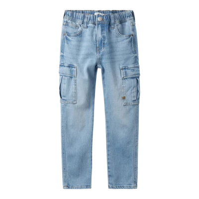 ΠΑΙΔΙΚΟ ΤΖΙΝ  NAME IT NKMSILAS TAP CARGO JEANS 6650-AZ NOOS 13237339