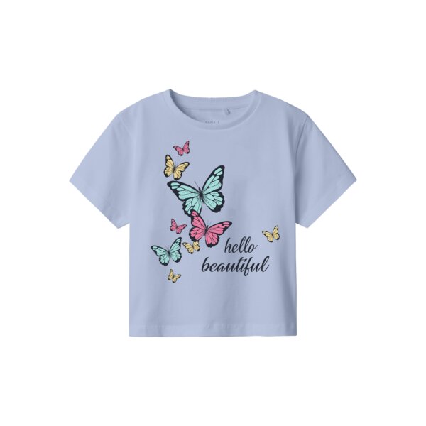 ΠΑΙΔΙΚΗ ΜΠΛΟΥΖΑ ΓΙΑ ΚΟΡΙΤΣΙ 2-7 ΕΤΩΝ NAME IT  13238061 ΜΩΒ - Image 1