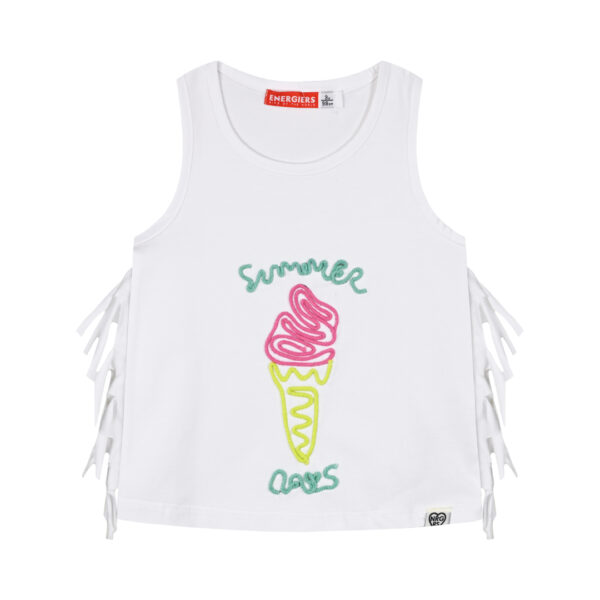 15-225337-5_018-01 ΠΑΙΔΙΚΗ ΜΠΛΟΥΖΑ ΜΕ ΚΡΟΣΙ ΛΕΥΚΟ ΚΟΡΙΤΣΙ  ENERGIERS 15-225337-5 - Image 1