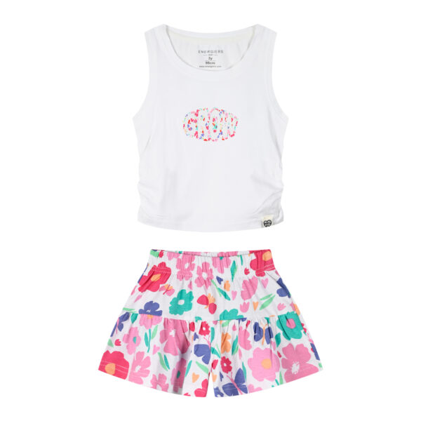 15-225389-0_212-01 ΠΑΙΔΙΚΟ ΣΕΤ ΜΕ ΣΟΡΤΣ ΛΕΥΚΟ FLORAL ΚΟΡΙΤΣΙ  ENERGIERS 15-225389-0 - Image 1