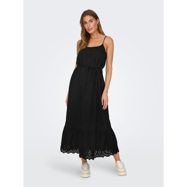 15313166_4415692_frontfull Γυναικείο φόρεμα Only μαύρο τιραντάκι 15313166 - Image 1