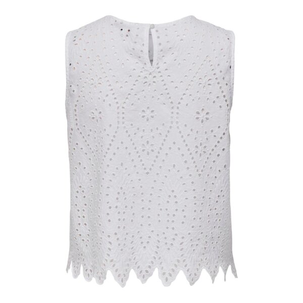 Γυναικεία μπλούζα λευκή αμάνικη Only 15343156 - Image 1